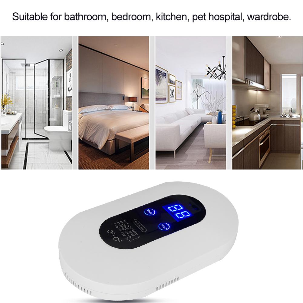 Air Purifier Ozone Odor Removal Ionizer Generator for Bathroom Bedroom Kitchen CN