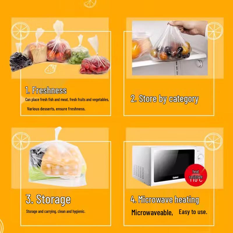 Miaojie Thickened Heat-Resistant Fresh-Keeping Bags