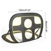 2 In 1 Football Goal Posts for Kids Poped Up Goal Children Targets Goal Net Foldable Soccer Goal Net Football Training