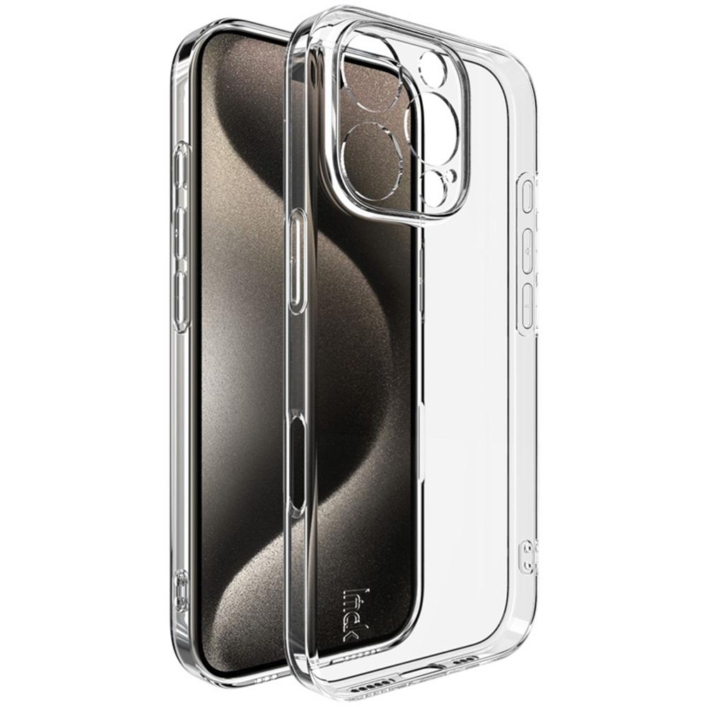 

IMAK UX-5 Series for iPhone 16 Pro TPU Case Slim Phone Cover HD Transparent A