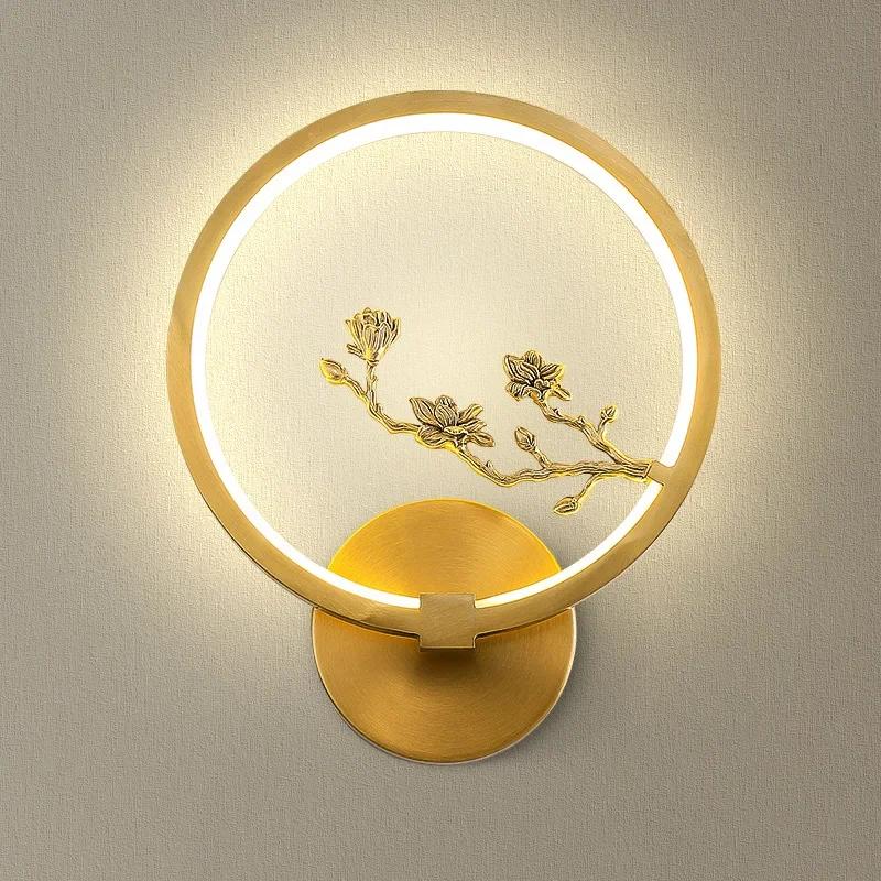 Modern LED wall lamp living room background lamp dining room staircase corridor bedroom bedside lamp indoor lighting