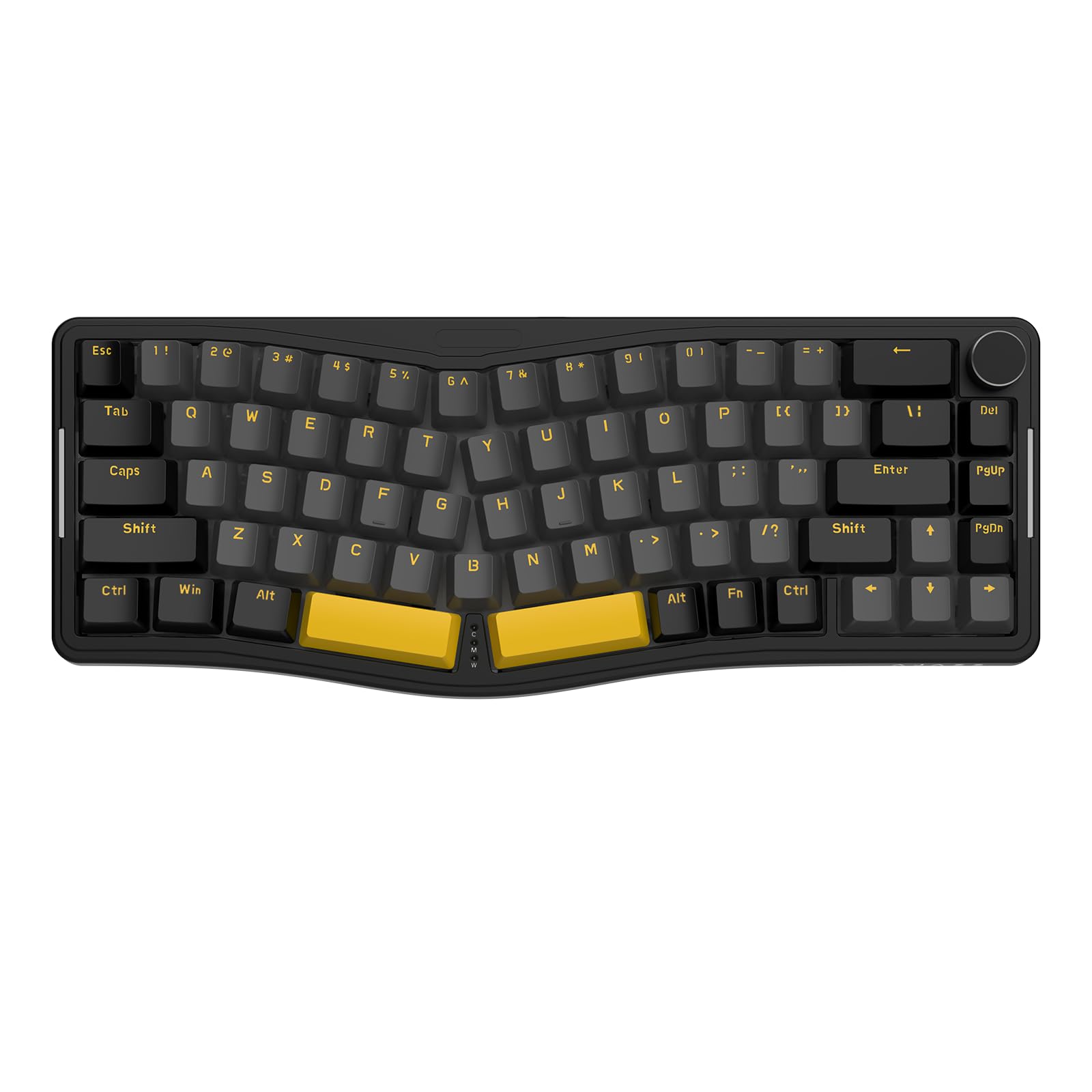 

AKS068 Gaming Keyboard Alice Layout 68 Keys Keys Gasket Structure Hot Swappable Ergonomics South Facing RGB Backlight RGB Light PBT Keycaps on Both