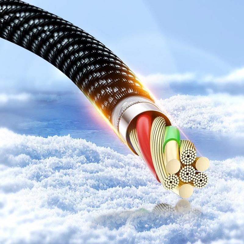 120W Usb Type C Cable For Honor Samsung Super Charge Fast Charging Usb C Charger Data Cable Wire Cord 1M 2M