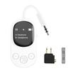 Auditory Transmitter Receiver Bluetooth-compatible-compatible 5.3 Support Double Headphone Connection for Travel Gym Car