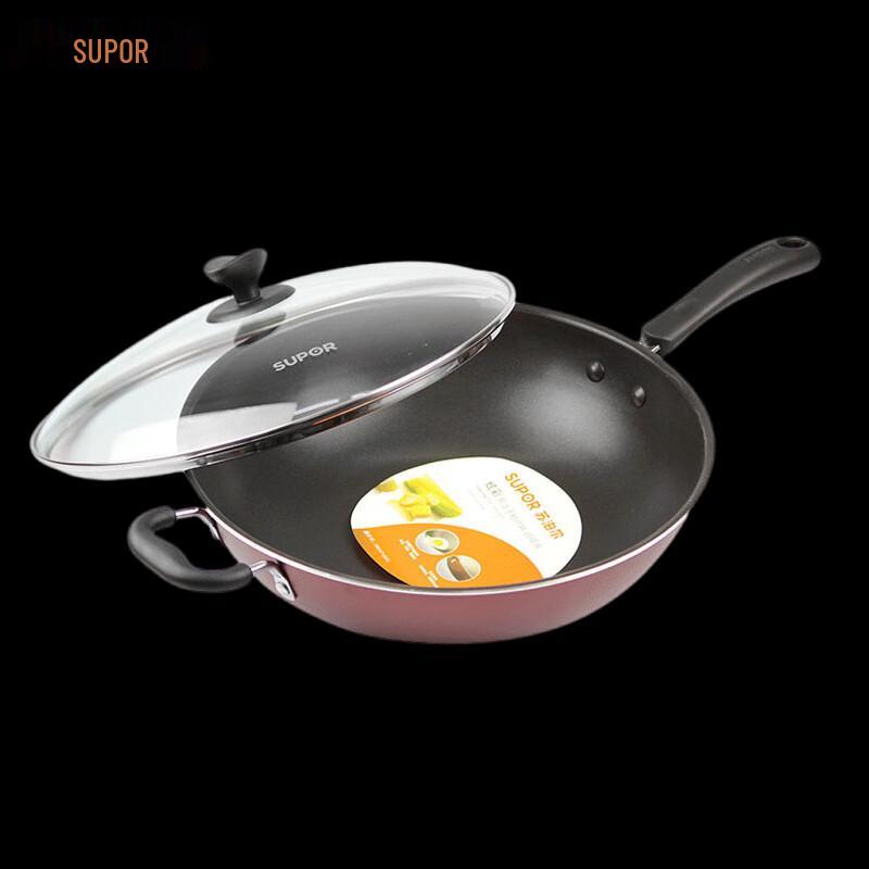 SUPOR PC30S3 30CM Non-Stick Wok for Gas Stove