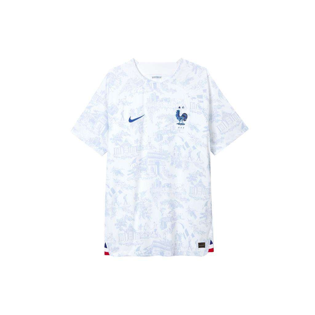 Nike Qatar World Cup Badge Logo Short Sleeve Soccer Jersey Player Edition Men Jersey White DN0624-100