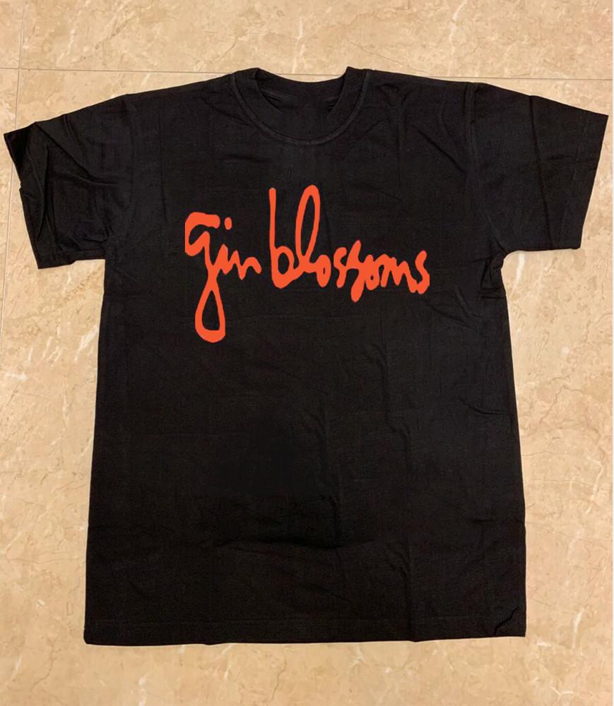 New Gin Blossoms Tour Live TShirt Black Style QT931 Unisex T-Shirt S