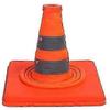 15.5 Inch Collapsible Traffic Cones Multi Purpose Pop Up Reflective Safety Cone (1pack )