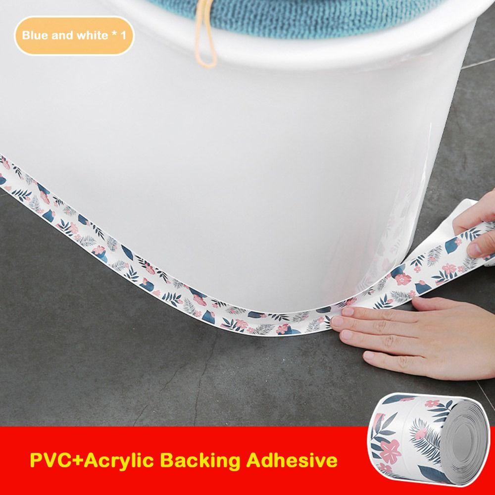 Durable Waterproof Caulk Tape PVC Self Adhesive Sink Sealing Tape Flexible Printing Sealant Strip for Countertop Bathroom