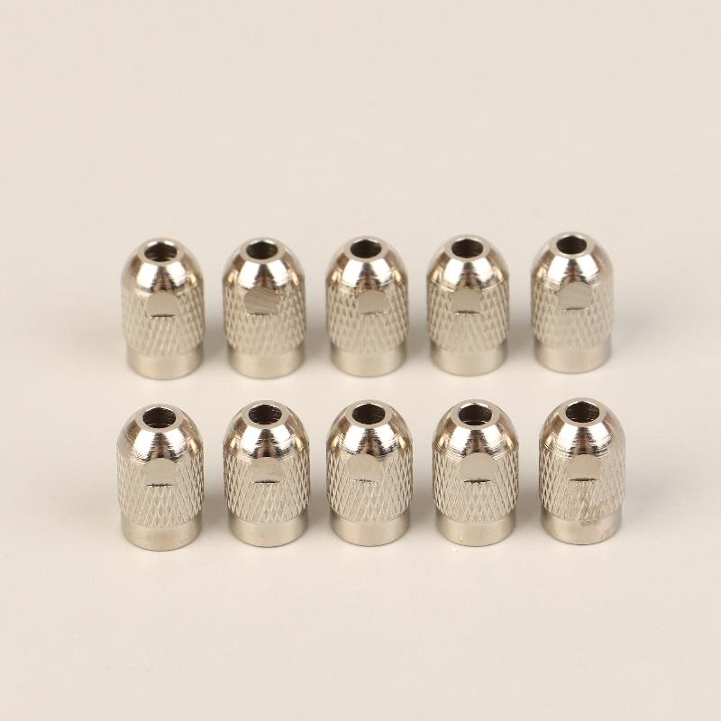 5/10Pcs Stainless Steel M7 M8 Nuts Pitch 0.75Mm Drill Chucks Collet Bits Shank Screws Replacement For Rotary Tool