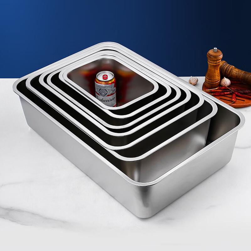 Tianze Stainless Steel Rectangular Deep Food Pan