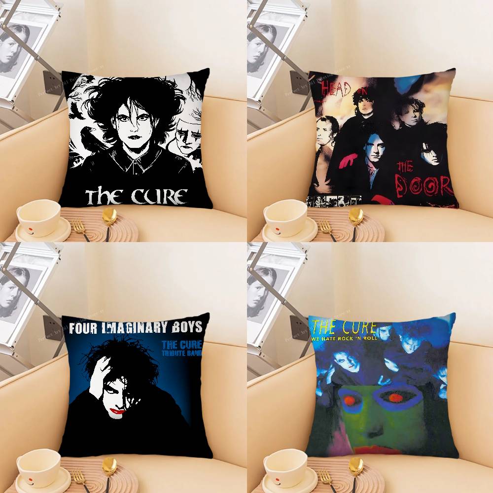 Pc Band THE CCURE Pillow Case Fashion Square Pillowcase Bedroom Sofa Room Ins Decoration Leisure