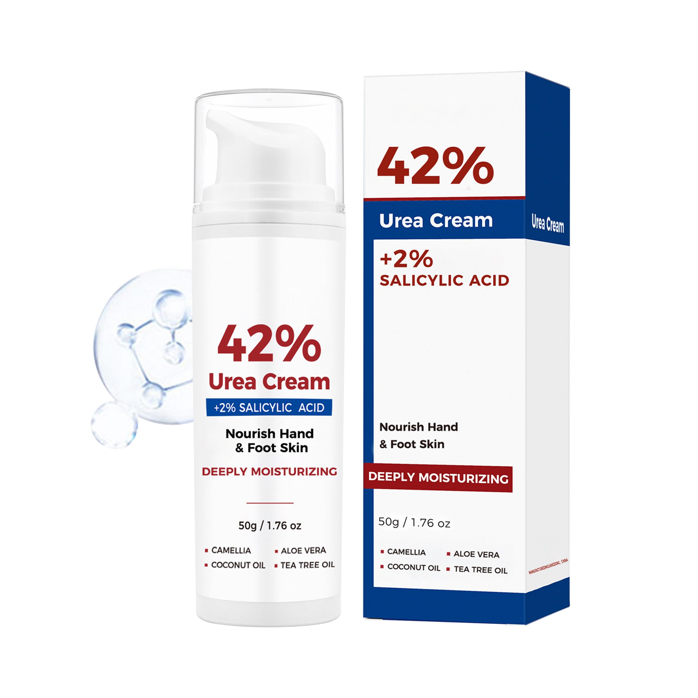 Yashenshi Urea Cream A cream for cracked hands and Urea foot lotion for soothing rough and For cracked and chapped 42%, 50g. feet. moisturizing, skin,