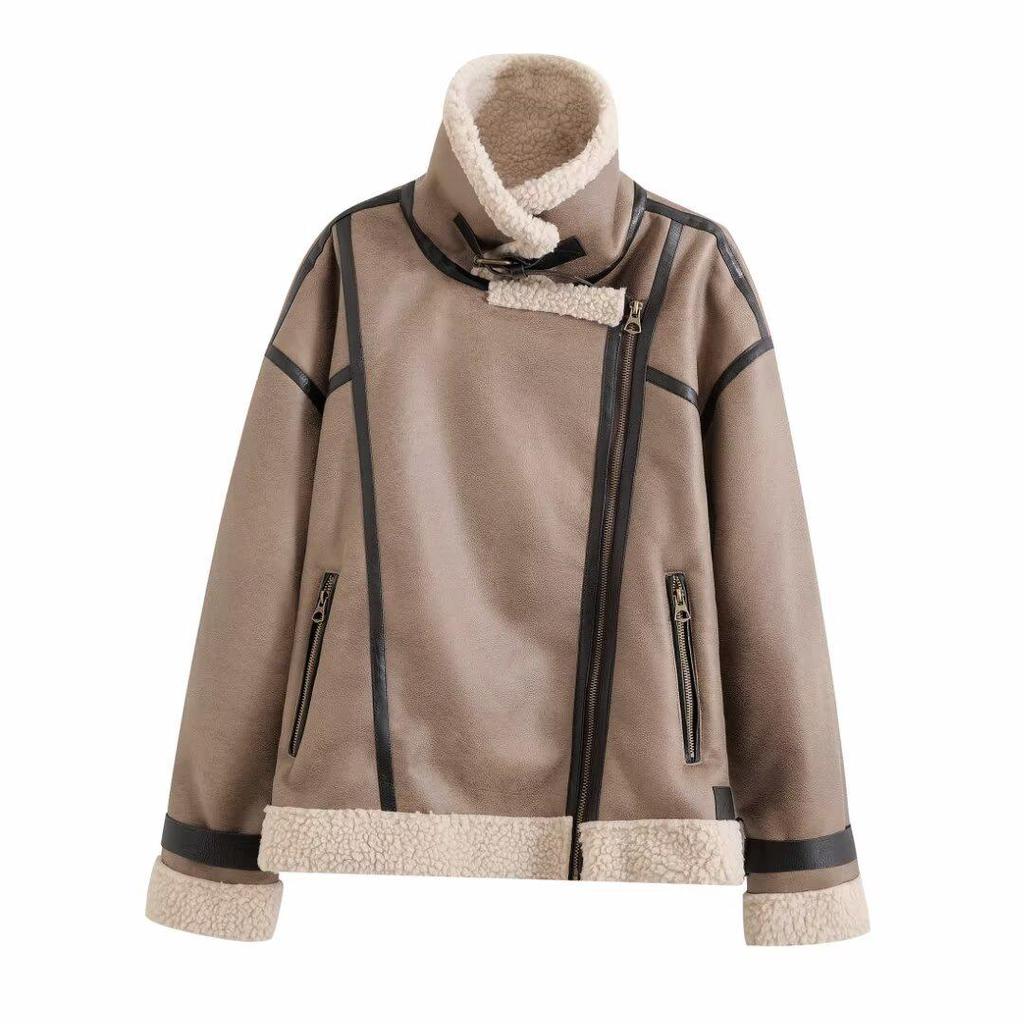 2024 Autumn/Winter Women's Retro Suede Jacket - Street Fashion