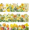 4 Sheet Natural Flower Stickers for Scrapbook Journaling Photo Albums Notebooks Envelopes DIY Craft