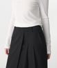 Musinsa Standard Woman Women'S Low-Waist Half-Pleated Maxi Skirt [Black]