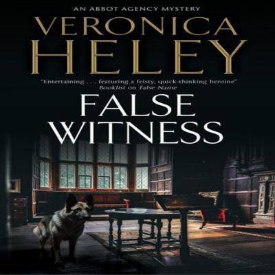 False Witness by Veronica Heley Hardback Book 9781448312566