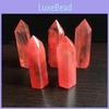 Pretty Red Rare Quartz Crystal Single Terminated Wand Healing Specimen Decor