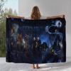 SPN Supernatural Dean Sam TV Flannel Blanket,Ultra Soft Warm Plush Throw for Home Bedroom Bed Sofa Cover Office Camping Picnic