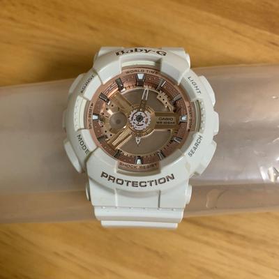 Used CASIO G-SHOCK Watch Baby-G BA-110 Pink