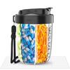 Extra-Large 7 Compartments Pill Cup Pill Bottle Organizer Dispenser 7 Various Vitamins Travel Pill Bottles for a Month'S Supply