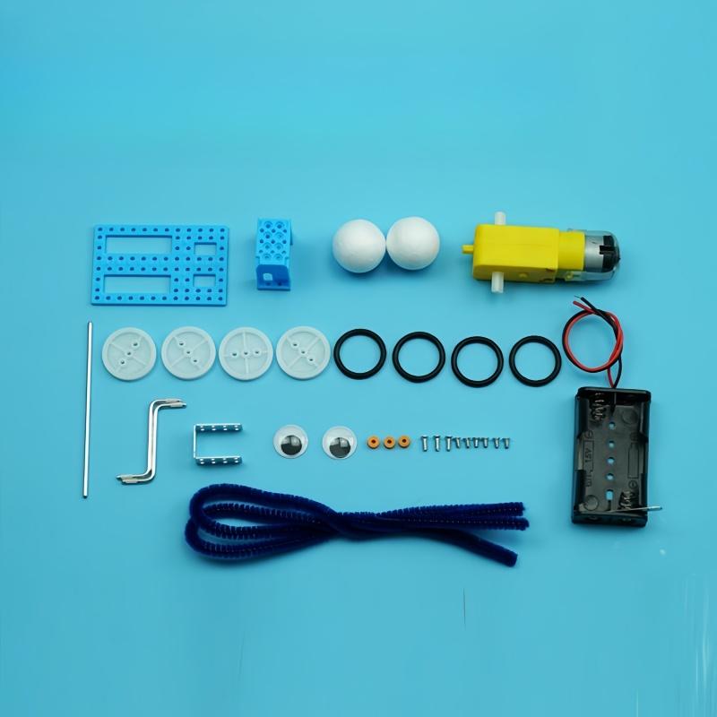 DIY Science Technology Invention Reptile Robot Kit - Electric Science Experiment Educational Toy Handmade Assembly Puzzle Gift