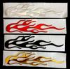 Coda di vento 3D Moto Fiamma Magica Adesivo Decalcomania Emblema Etichetta Badge Decor Decorativo oro Argento Rosso