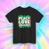 Peace Love Veggies Shirt | Vegetarian Vegan Lifestyle Tee S-5XL