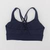 Lulu Yoga Fitness Crossback Nude Sports Bra for Women – Shock Absorption, Stylish, Gathered Design