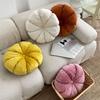 Scandinavian Style Pumpkin Cushion With Polyester Cover For Living Room And Office Decor