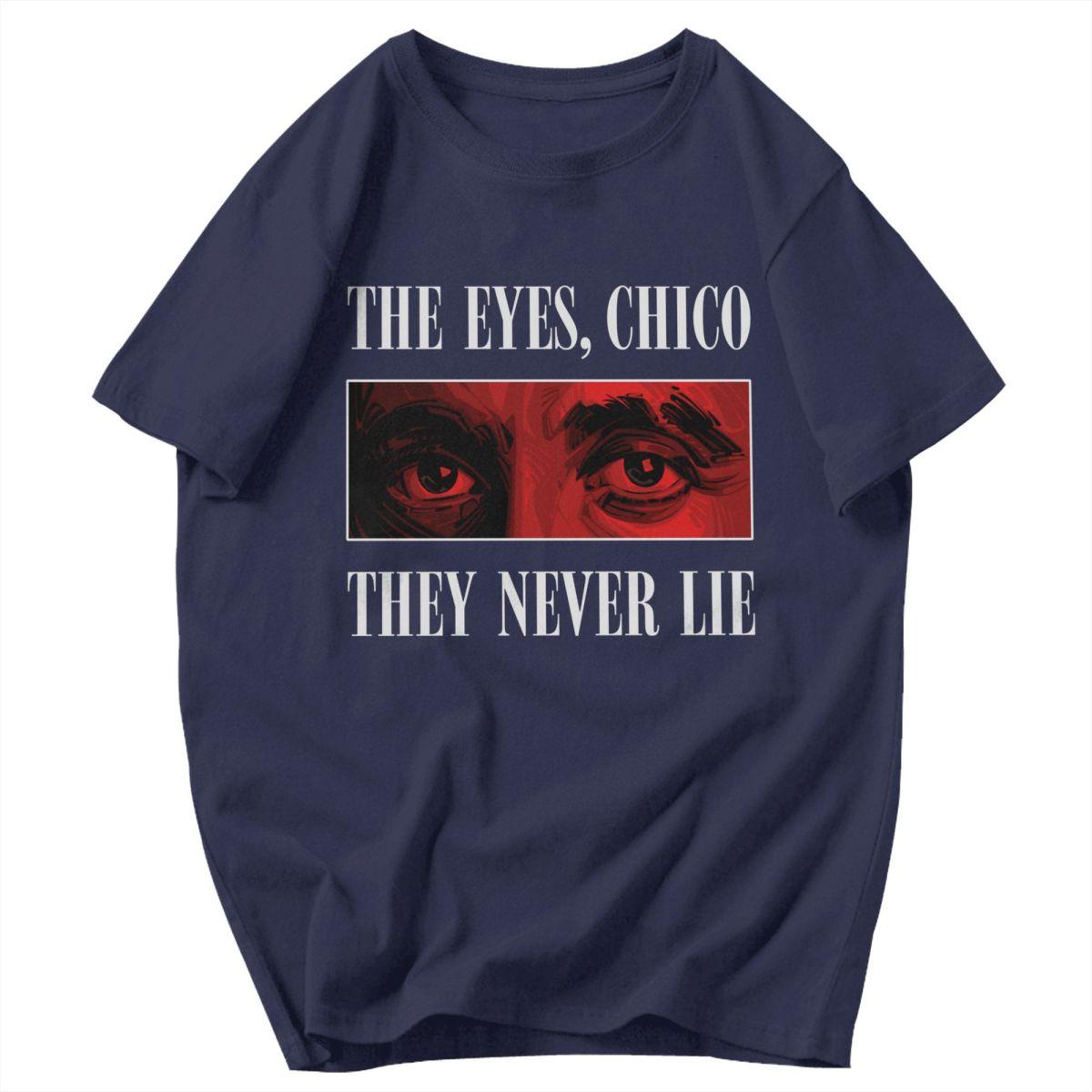 

Men T Shirt Scarface Al Pacino Classic Movie Gangster Retro Summer Y2K Graphic Customized Unisex Clothes T Shirts 4XL