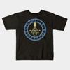 Boys Girls Soft Cotton Graphic Tees Illuminated Bill Cipher'S Wheel T-shirt Breathable Daily School Wear Kids T-Shirts