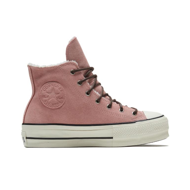 Converse Sherpa Chuck Taylor All Star Platform High Top 'Pink Blue' Women's 566566C
