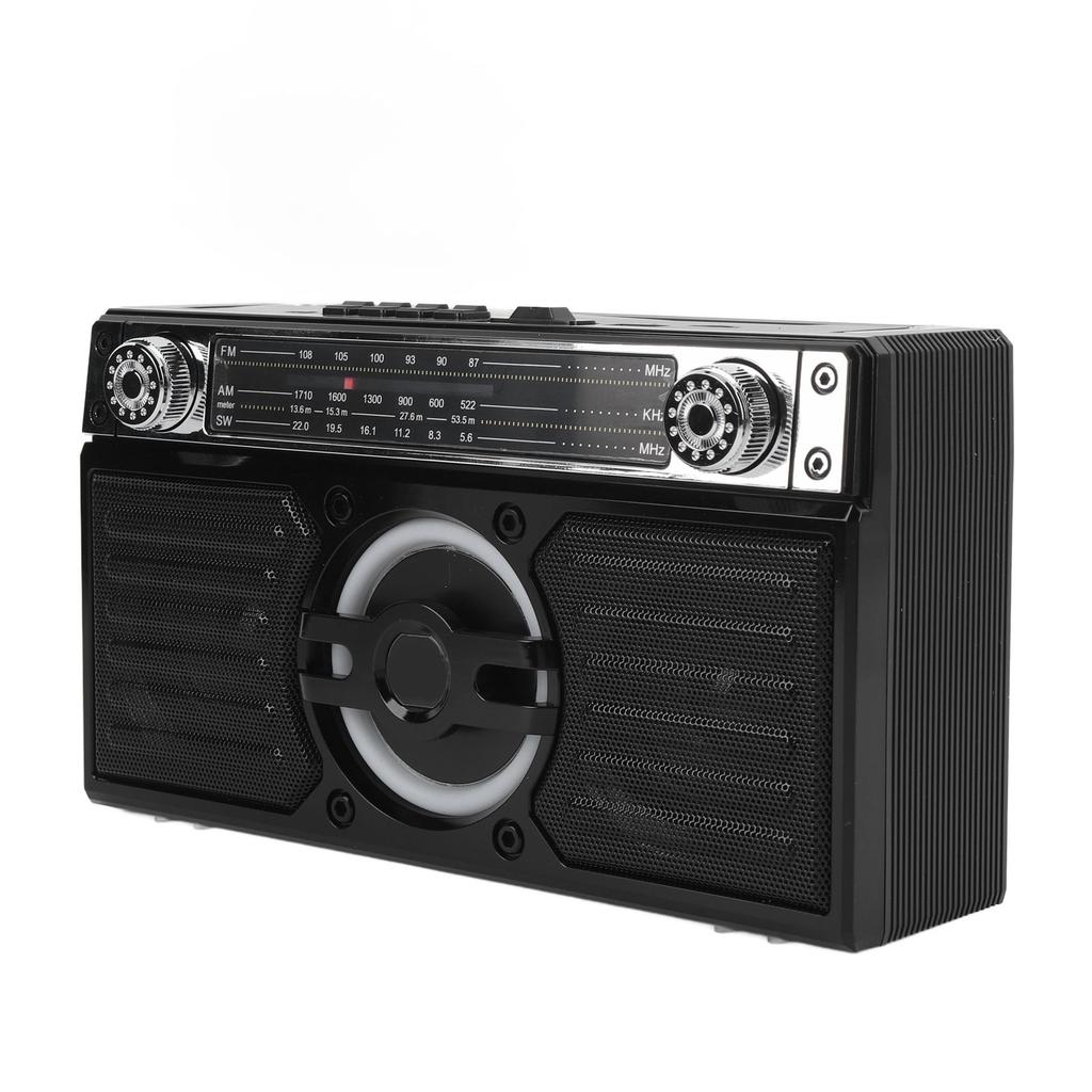 Portable Radio   Speaker Multifunctional Rechargeable Multi Band FM AM SW Radio for Travel   Play Time
