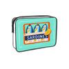 PVC Canned Sardines Makeup Bag Waterproof Zipper Closure Sardine Tin Fish Cosmetic Bag Portable Pencil Case Pouch for Women