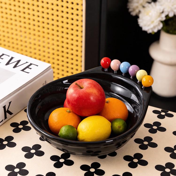 Nordischer Stil Dreischichtige Leichte Luxus Dessert- & Snackplatte