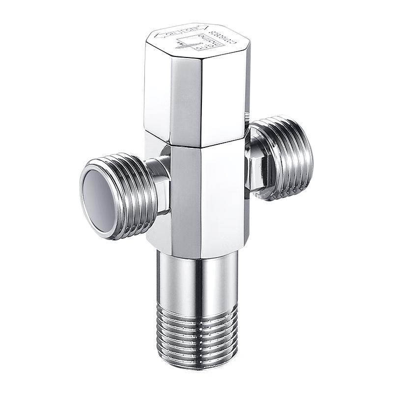 Submarine F2003 Brass Dual Outlet Angle Valve