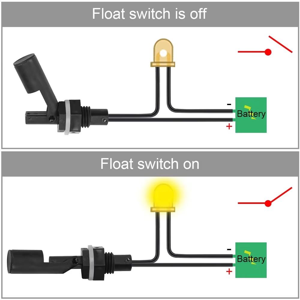 1Pcs Reliable Performance Water Level Switch Liquid Level Sensor  for Tank Pool Gardening Aquariums