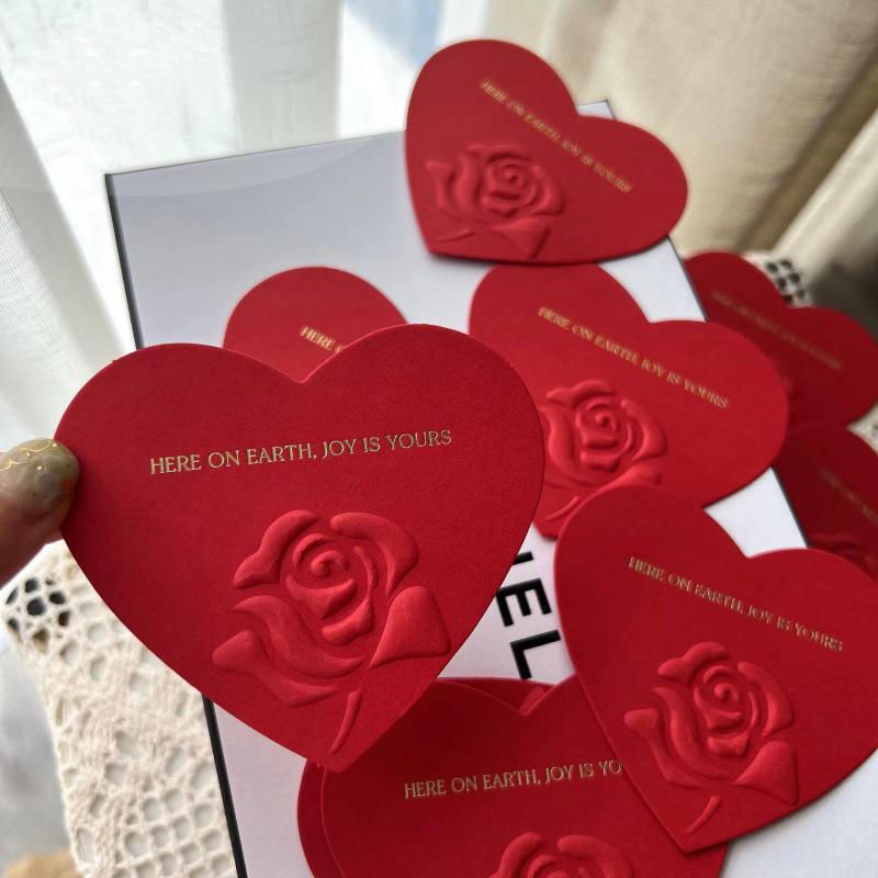 Embossed Rose LOVE Cake Topper Set for Women s Day, Valentine s, Birthday