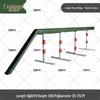 Explorer Mobile Single-Plank Bridge Obstacle Trainer