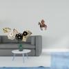 Nordic Leaves Art Sculpture And Acrylic Knight Ornament Table Centerpiece for Dining Room Home