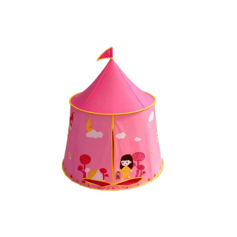 Dreamy Princess Pink Play Tent for Girls - Indoor Kids' Indian Yurt