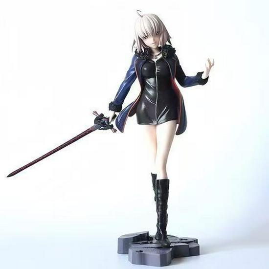 Fate/Stay Night Black Jeanne d'Arc Squatting Figure in Casual Shinjuku Outfit