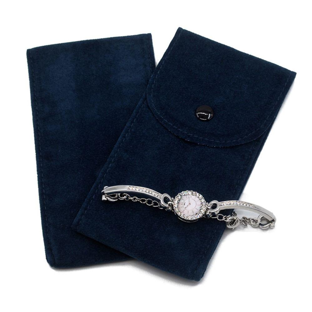 Anti-dust Snap Watch Bag Lightweight Watch Packaging Bag Elegant Watch Case  Male