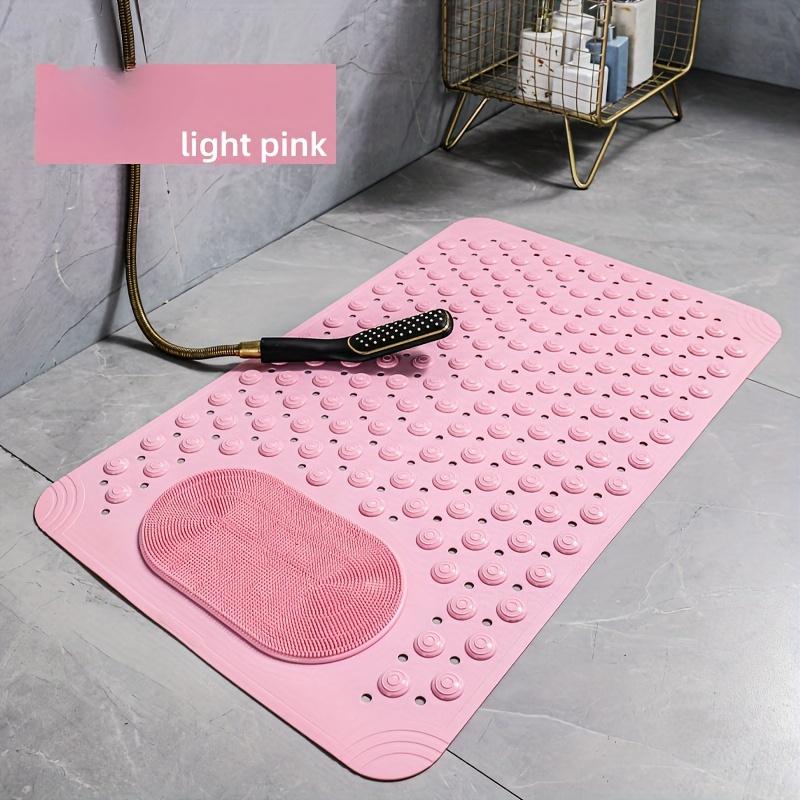 Available In 5 Colors, Bathroom Anti-slip Massage Mat, Hotel Shower Floor Mat, Toilet Mat, Shower Bath Rug, Home Massage Pad