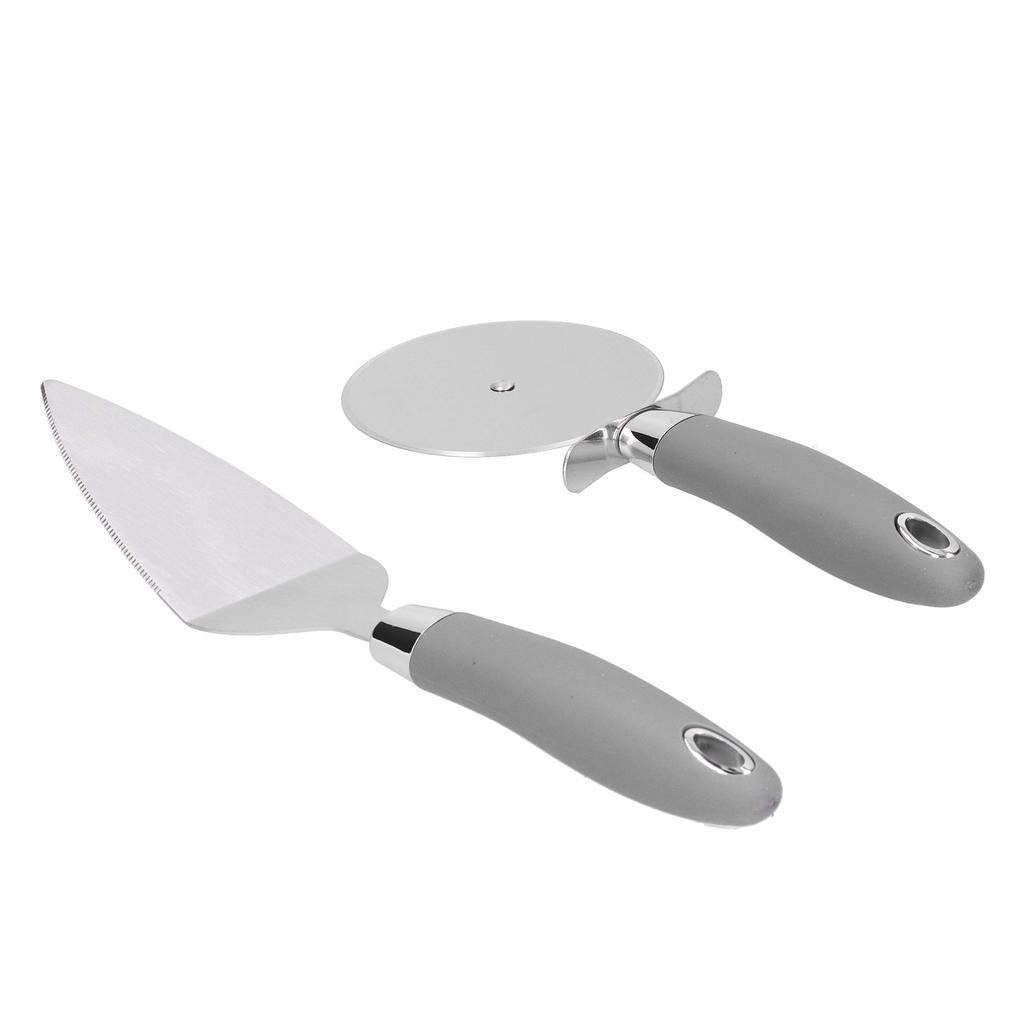Pizza Tool Kits Pizza Cutter Wheel And Shovel Stainless Steel Pizza Slicers Kitchen Gadgets
