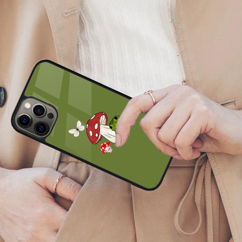 mushroom frog Magnetic Phone Case For APPLE iPhone 17 Air 16 14 13 12 Pro Max 15 Plus Wireless Charge With MagSafe Cover