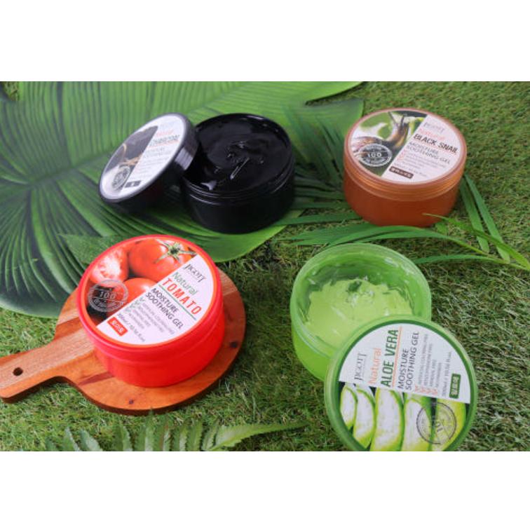 Jigott Natural Aloe Vera Moisture Soothing Gel 300ml | Cooling & Hydrating Gel