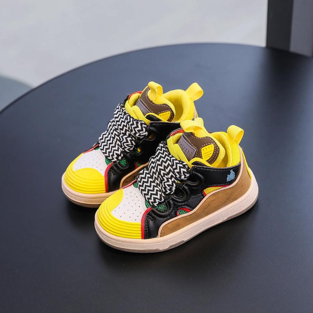 Toddler Little Big Kids Running Tennis Sneakers Boys Girls Slip On Casual Footwear Children School Student Sport Designer Shoes