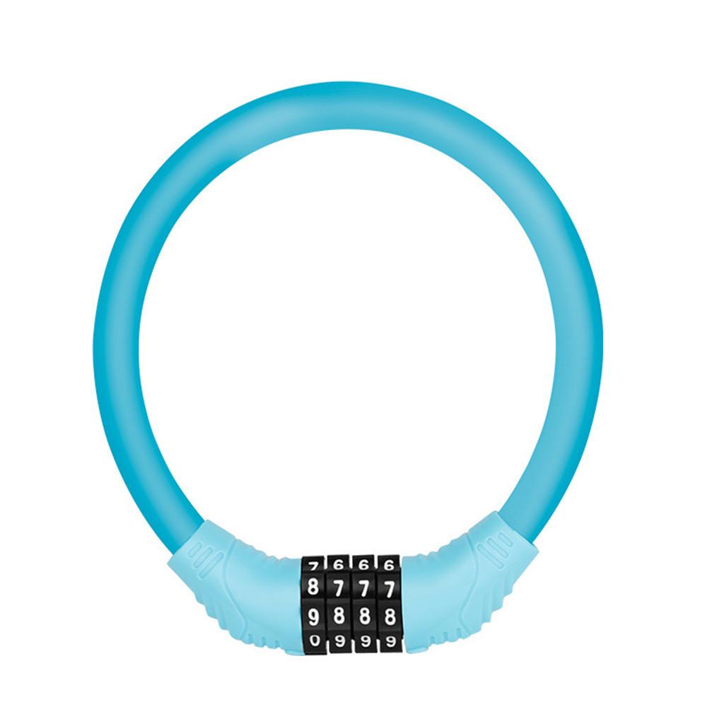 

Кодовый замок, подходящий для велосипедов, мотоциклов, электровелосипедов. синий